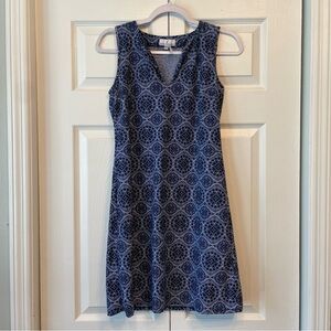 Jude Connally Navy Geometric Mini Dress